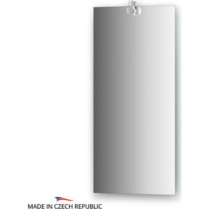 Зеркало Ellux Crystal 35х75 см, со светильником 20 W (CRY-B1 0202)