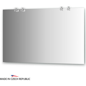 Зеркало Ellux Crystal 120х75 см, с 4-мя светильниками 80 W (CRY-B4 0215)