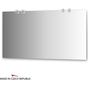 Зеркало Ellux Crystal 140х75 см, с 4-мя светильниками 80 W (CRY-B4 0217)