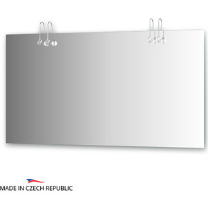 Зеркало Ellux Crystal 140х75 см, с 4-мя светильниками 80 W (CRY-C4 0217)