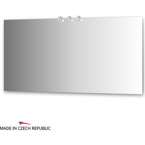 Зеркало Ellux Crystal 150х75 см, с 3-мя светильниками 60 W (CRY-D3 0218)