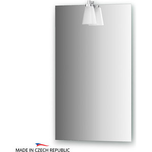 Зеркало Ellux Laguna 45х75 см, со светильником 28 W (LAG-A1 0204)