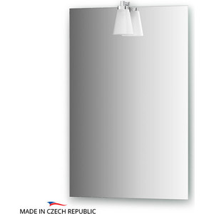 Зеркало Ellux Laguna 50х75 см, со светильником 28 W (LAG-A1 0205)