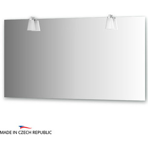 Зеркало Ellux Laguna 140х75 см, с 2-мя светильниками 56 W (LAG-A2 0217)