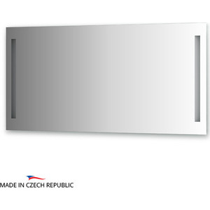 Зеркало Ellux Linea LED 140х70 см, с 2-мя встроенными LED- светильниками 12 W (LIN-A2 9128)