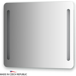 Зеркало Ellux Linea LED 80х70 см, с 2-мя встроенными LED- светильниками 12 W (LIN-B2 9306)