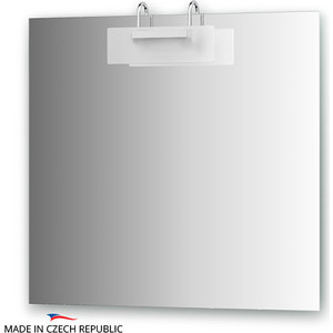 Зеркало Ellux Mode 80х75 см, со светильником 100 W (MOD-D1 0211)