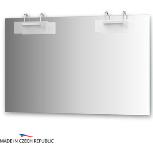 Зеркало Ellux Mode 120х75 см, с 2-мя светильниками 200 W (MOD-D2 0215)