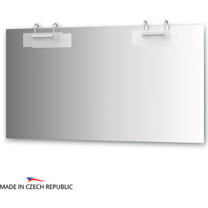 Зеркало Ellux Mode 140х75 см, с 2-мя светильниками 200 W (MOD-D2 0217)