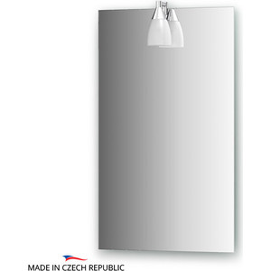 Зеркало Ellux Romance 45х75 см, со светильником 40 W (ROM-A1 0204)