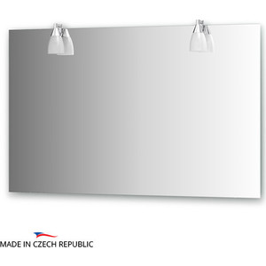 Зеркало Ellux Romance 120х75 см, с 2-мя светильниками 80 W (ROM-A2 0215)