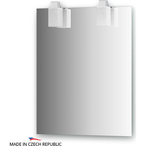 Зеркало Ellux Rubico 60х75 см, с 2-мя светильниками 80 W (RUB-A2 0207)