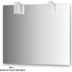 Зеркало Ellux Rubico 90х75 см, с 2-мя светильниками 80 W (RUB-A2 0212)