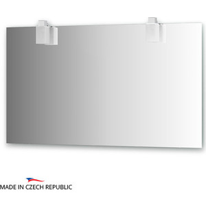 Зеркало Ellux Rubico 130х75 см, с 2-мя светильниками 80 W (RUB-A2 0216)