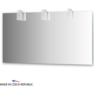 Зеркало Ellux Rubico 140х75 см, с 3-мя светильниками 120 W (RUB-A3 0217)