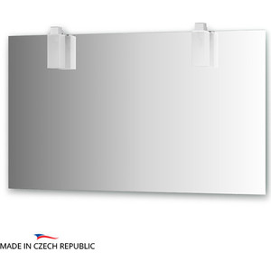 Зеркало Ellux Rubico 130х75 см, с 2-мя светильниками 22 W (RUB-B2 0216)