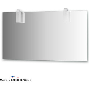Зеркало Ellux Rubico 140х75 см, с 2-мя светильниками 22 W (RUB-B2 0217)