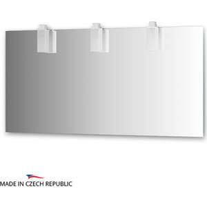 Зеркало Ellux Rubico 150х75 см, с 3-мя светильниками 33 W (RUB-B3 0218)