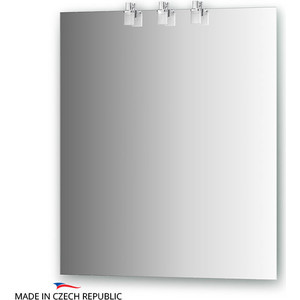 Зеркало Ellux Sonet 65х75 см, с 3-мя светильниками 60 W (SON-A3 0208)