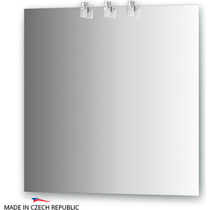 Зеркало Ellux Sonet 75х75 см, с 3-мя светильниками 60 W (SON-A3 0210)