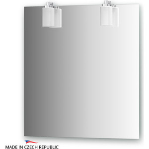 Зеркало Ellux Tango 70х75 см, с 2-мя светильниками 56 W (TAN-A2 0209)