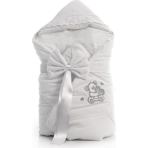 Одеяло-конверт Fiorellino Lovely Bear 88х88 см белый