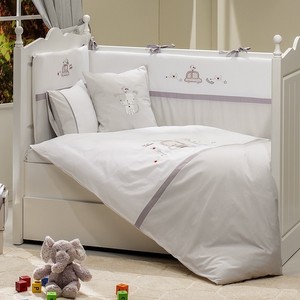 Постельное белье Fiorellino Beep Beep 5 предметов 120х60