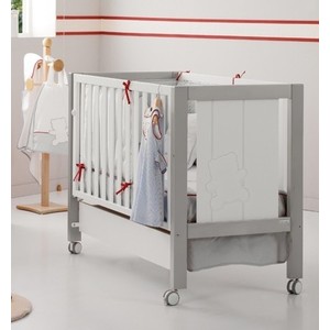 где купить Кроватка Micuna Neus Relax 120*60 grey/white по лучшей цене