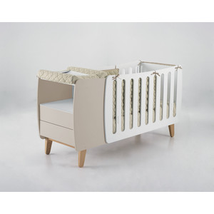Набор Micuna Harmony Evolutive покрывало, бортик 120*60 TX-1675 beige