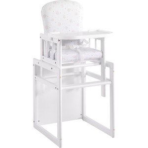Стульчик для кормления Micuna T-950 white beige bears