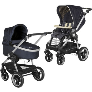 Коляска 2 в 1 Teutonia BeYou V4 Elite Titanium 6015-6075 Astronomy