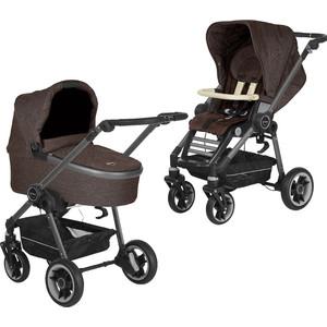 Коляска 2 в 1 Teutonia Bliss Graphite 6045 Honeycomb