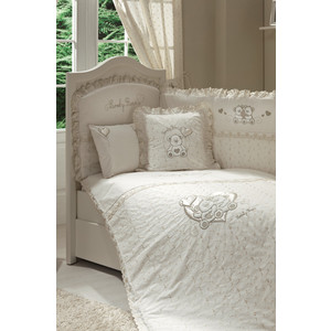 Постельное белье Funnababy Lovely Bear 5 предметов 125*65 крем