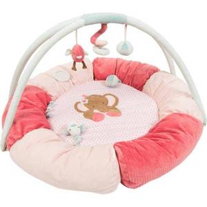 Коврик игровой Nattou круглый Charlotte Rose Жираф и Слоник 655231
