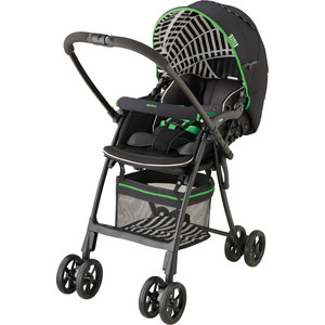 Коляска трость Aprica FlyLe Green Stripe зеленый 92963