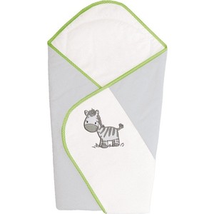 Одеяло-конверт Ceba Baby Zebra Grey вышивка W-810-002-260