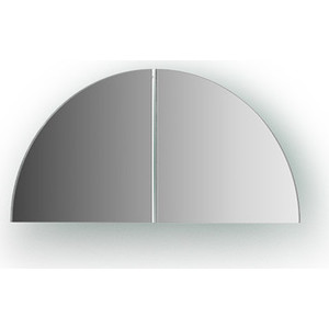 Зеркальная плитка Evoform Refractive со шлифованной кромкой 10 х 10 см, комплект 2 шт. (BY 1412)