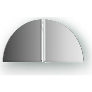 Зеркальная плитка Evoform Refractive c частичным фацетом 5 мм, 10 х 10 см, комплект 2 шт. (BY 1432)