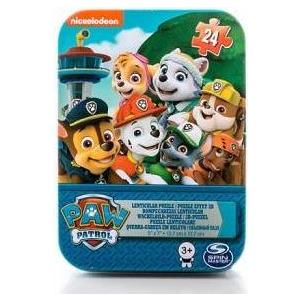 Игра Paw Patrol Spinmaster голографический пазл Щенячий Патруль 24 элемента (6028794)