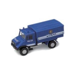 Игрушка Welly модель грузовик с кузовом Полиция (99618)