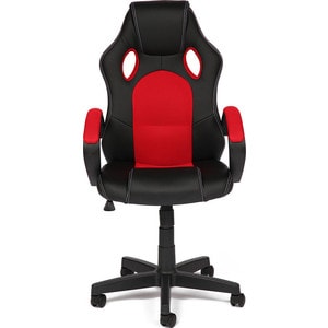Кресло TetChair RACER GT кож/зам + ткань черный/красный 36-6/08
