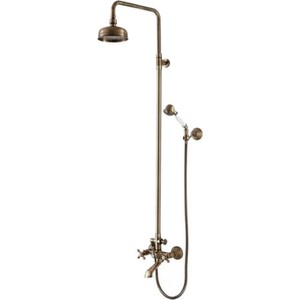 Душевая система Elghansa Retro Bronze 150 мм, с изливом, бронза (3700854GB)