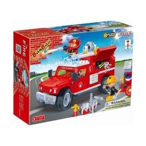 Конструктор Banbao Пожарная машина 242 детали (8316)
