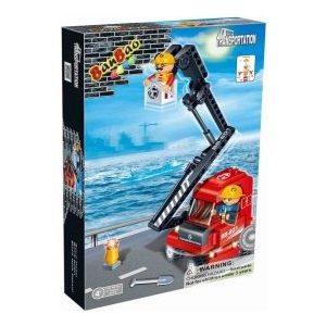 Конструктор Banbao Автокран 128 деталей (8779)