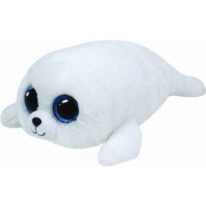 Игрушка мягкая Ty Inc Beanie Boo's Белый тюлень Icing 25 см (37046)