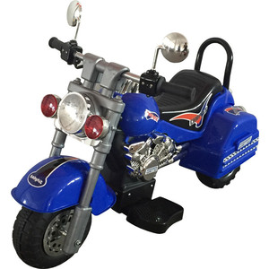 Электромобиль BabyHit Chopper синий