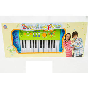 Музыкальный инструмент Potex на батар Синтезатор Sing-Along Piano 25 клав арт 539A-blue Музыкальный инструмент Potex на батар Синтезатор Sing-Along Piano 25 клав арт 539A-blue