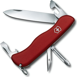 Нож перочинный Victorinox Adventurer 0.8953 (с фиксатором лезвия, 11 функций, красный) Нож перочинный Victorinox Adventurer 0.8953 (с фиксатором лезвия, 11 функций, красный)