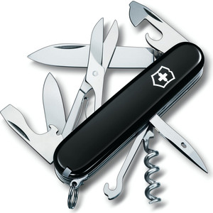 Нож перочинный Victorinox Climber 1.3703.3 (91мм 18 функций, черный)