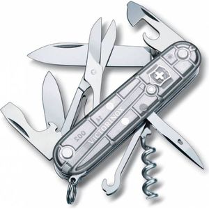 Нож перочинный Victorinox Climber 1.3703.T7 (91мм, 18 функций, полупрозрачный, серебристый)